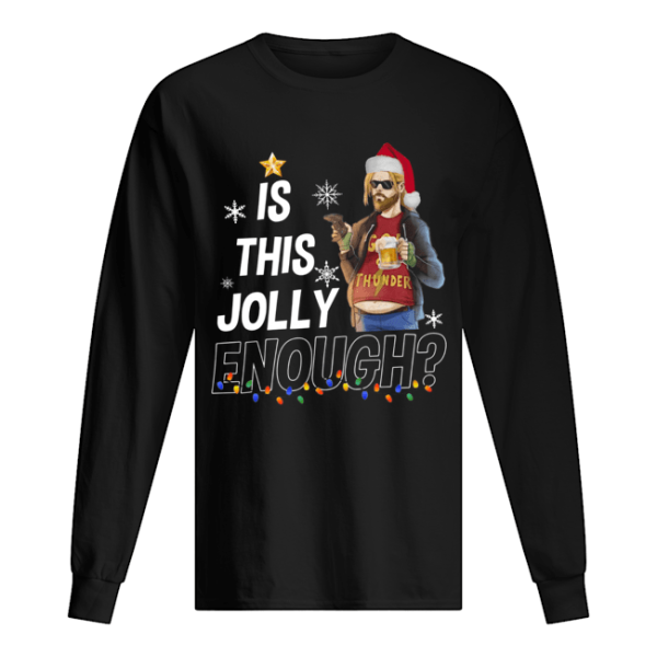 Fat Thor is this jolly enough christmas shirt