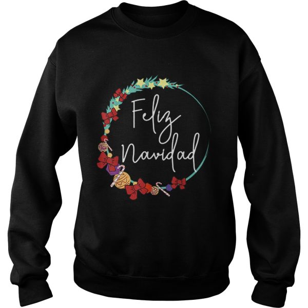 Feliz Navidad BowsCandy Cane Christmas Reef shirt