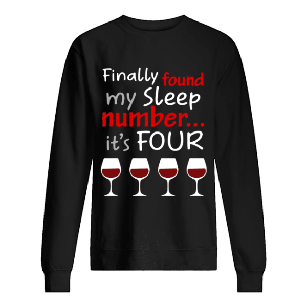 Finally found my sleep number it’s four christmas shirt