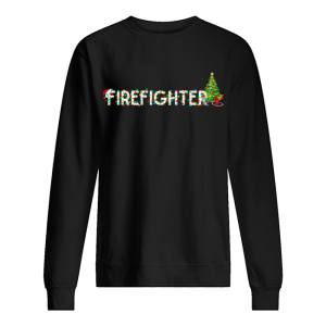 Firefighter Christmas Tree Santa Claus Gift T-Shirt Firefighter Christmas Tree Santa Claus Gift T-Shirt