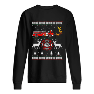 Firefighter fire dept Ugly Christmas shirt Firefighter fire dept Ugly Christmas shirt