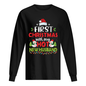 First Christmas With My Hot New Husband shirt First Christmas With My Hot New Husband shirt