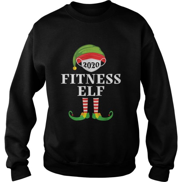 Fitness Elf Matching Christmas Group Party Pjs Family 2020 shirt