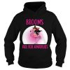 Flamingo Brooms Are For Amateurs Halloween Theme TShirt