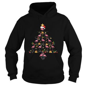 Flamingo Christmas Tree Shirt Flamingo Christmas Tree Shirt