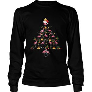 Flamingo Christmas Tree Shirt Flamingo Christmas Tree Shirt