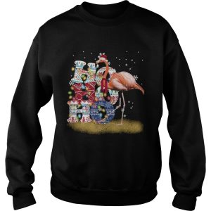 Flamingo Ho Ho Ho Christmas shirt 2 Flamingo Ho Ho Ho Christmas shirt 3