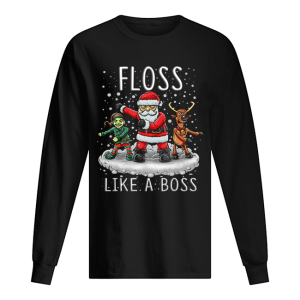 Floss Like A Boss Santa Floss Funny Christmas T Shirt Floss Like A Boss Santa Floss Funny Christmas T Shirt