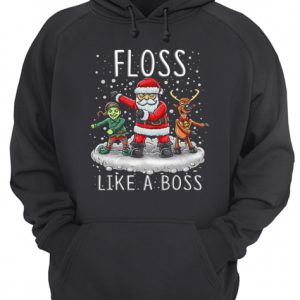 Floss Like A Boss Santa Floss Funny Christmas T Shirt 2 Floss Like A Boss Santa Floss Funny Christmas T Shirt 3