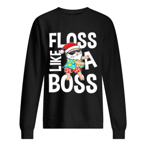 Floss Like A Boss Santa Flossing Summer T-Shirt Floss Like A Boss Santa Flossing Summer T-Shirt