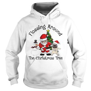 Flossing Around The Christmas Tree shirt 1