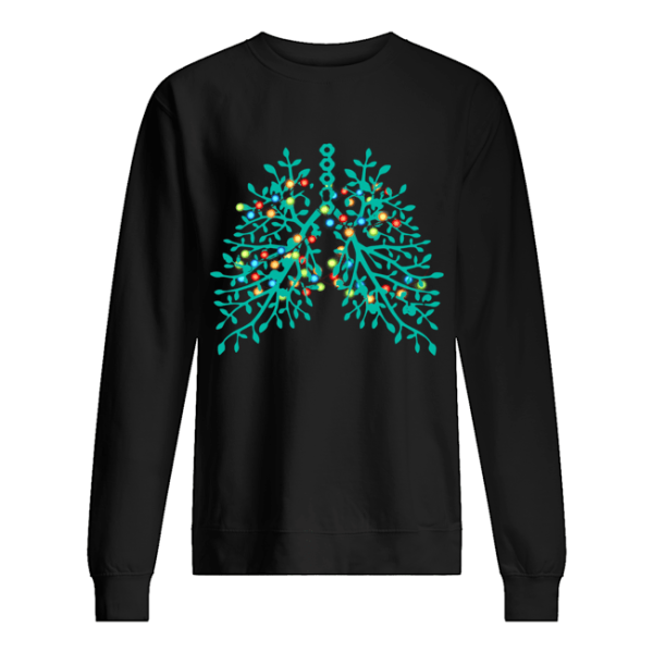 Flowery Lungs Christmas Lights shirt