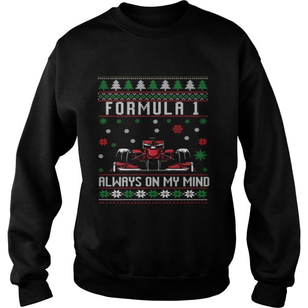 Formula 1 Always On My Mind Ugly Christmas shirt