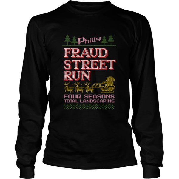 Fraud Street Run Ugly Christmas Sweater Fraud Street Run shirt