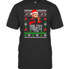 Freddy Krueger One Two Freddys Coming For You Ugly Christmas T-Shirt