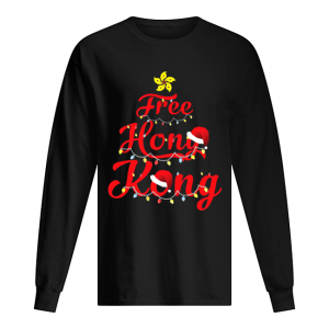 Free Hong Kong Christmas Tree shirt Free Hong Kong Christmas Tree shirt