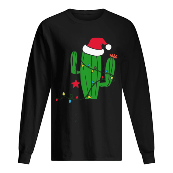 Free Hugs Santa Cactus Christmas shirt