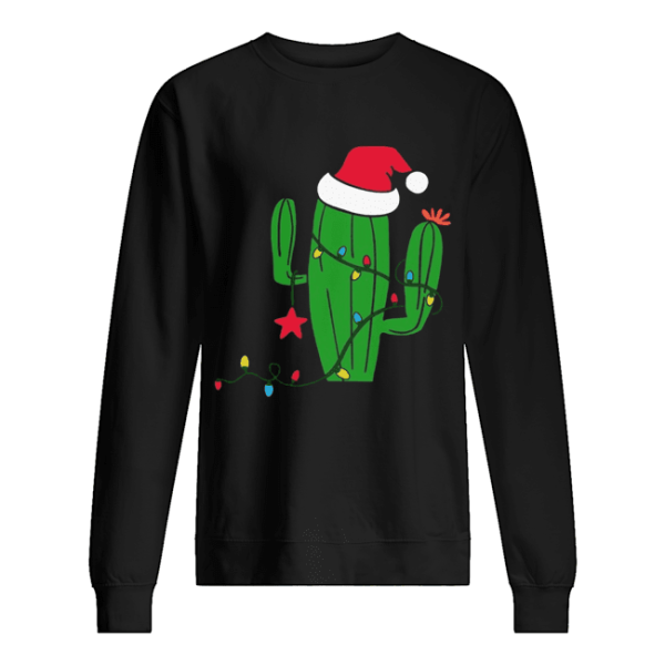 Free Hugs Santa Cactus Christmas shirt