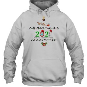 Friends 2021 Christmas Ornaments The One Where We Were Vaccinated Ornament shirt 3