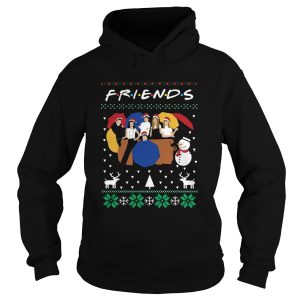 Friends And Snowman Christmas Ugly shirt Friends And Snowman Christmas Ugly shirt