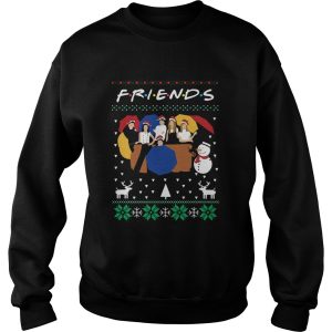 Friends And Snowman Christmas Ugly shirt 2 Friends And Snowman Christmas Ugly shirt 3