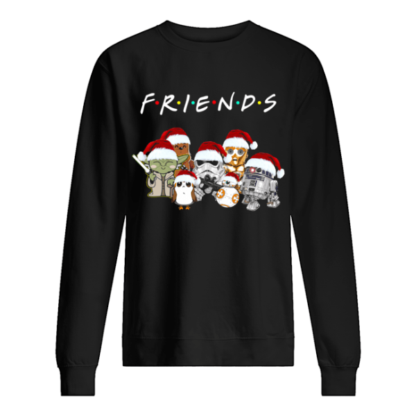 Friends Star Wars All Characters Christmas shirt