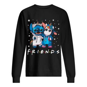 Friends Tv Show Baby Stitch and Unicorn shirt Friends Tv Show Baby Stitch and Unicorn shirt