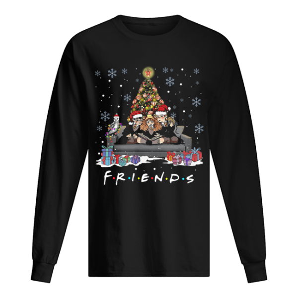 Friends Tv Show Harry Potter christmas tree shirt