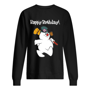 Frosty The Snowman Happy Birthday Christmas Graphic shirt Frosty The Snowman Happy Birthday Christmas Graphic shirt