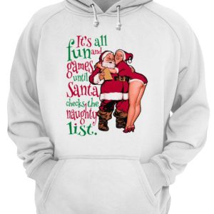 Fun And Games Until Santa Check The Naughty List Raglan shirt 2 Fun And Games Until Santa Check The Naughty List Raglan shirt 3