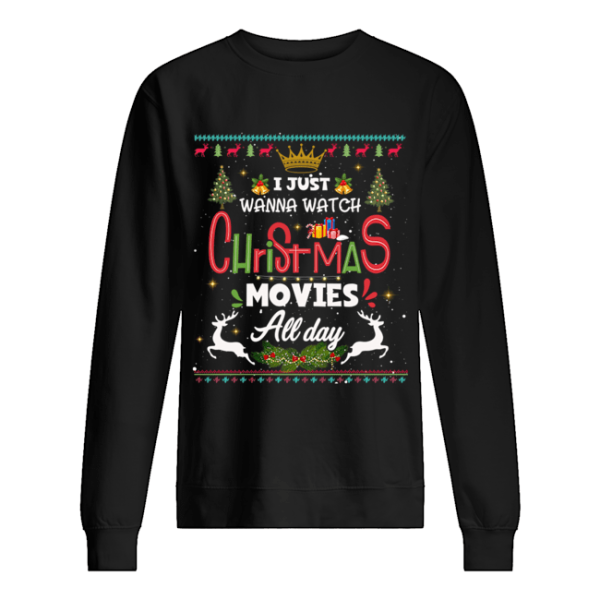 Funny Christmas Movie all day shirt