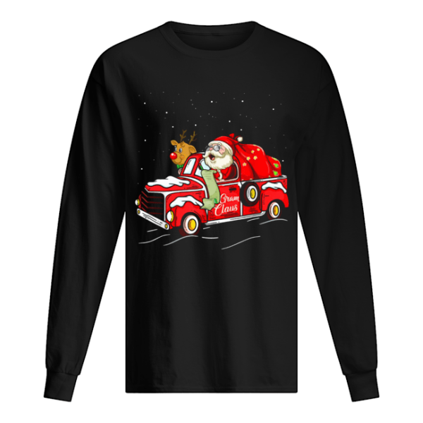 Funny Gram Claus Truck Grandma Christmas shirt