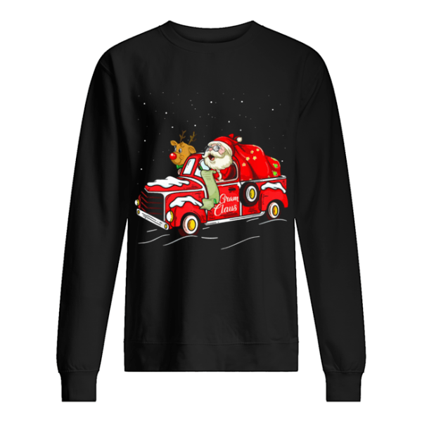 Funny Gram Claus Truck Grandma Christmas shirt