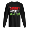 Funny Santa’s Favorite Realtor Estate Agent Christmas Gift shirt