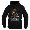 Funny Sloth Christmas Pine Tree Merry Christmas TShirt