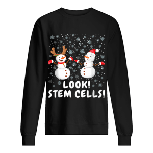 Funny Stem Cell Snowman Christmas Science Tee shirt Funny Stem Cell Snowman Christmas Science Tee shirt