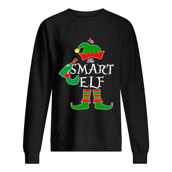 Funny The Smart Elf Family Matching Group Christmas shirt