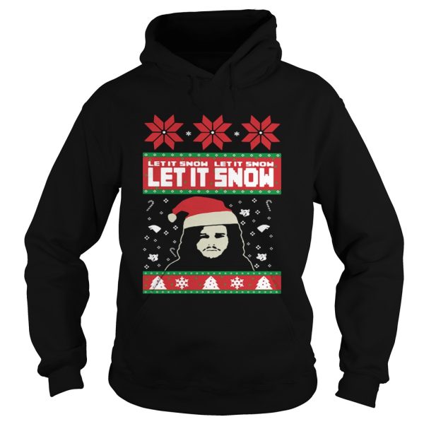 Game Of Thrones Jon Snow Let It Snow Let It Snow Let It Snow Ugly Christmas shirt