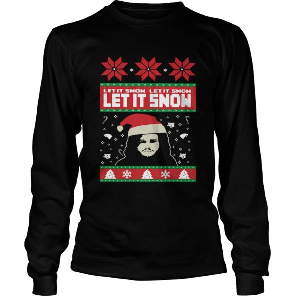 Game Of Thrones Jon Snow Let It Snow Let It Snow Let It Snow Ugly Christmas shirt