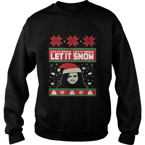 Game Of Thrones Jon Snow Let It Snow Let It Snow Let It Snow Ugly Christmas shirt