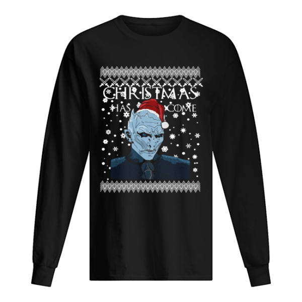 Game of Thrones Christmas Has Come White Walker Shirt