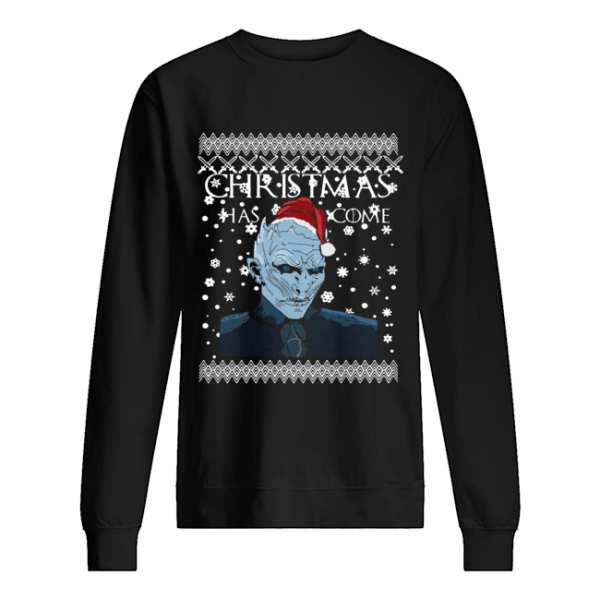 Game of Thrones Christmas Has Come White Walker Shirt