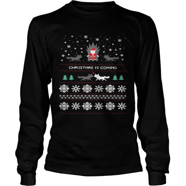Game of Thrones Christmas Is Coming Ugly shirt