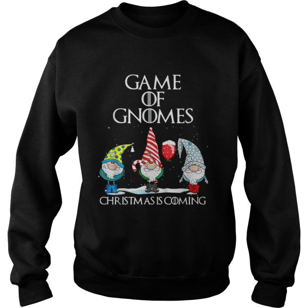 Game of Thrones Game of Gnomes Christmas is coming shirt