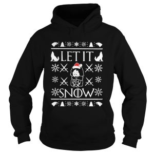 Game of Thrones Jon Snow Let It Snow Ugly Christmas shirt Game of Thrones Jon Snow Let It Snow Ugly Christmas shirt