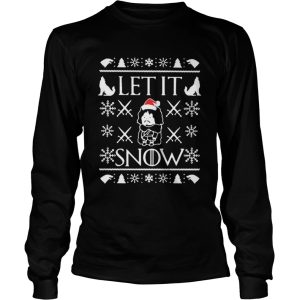 Game of Thrones Jon Snow Let It Snow Ugly Christmas shirt Game of Thrones Jon Snow Let It Snow Ugly Christmas shirt