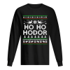 Game of throne HO HO Hodor Christmas Hoodie T Shirt