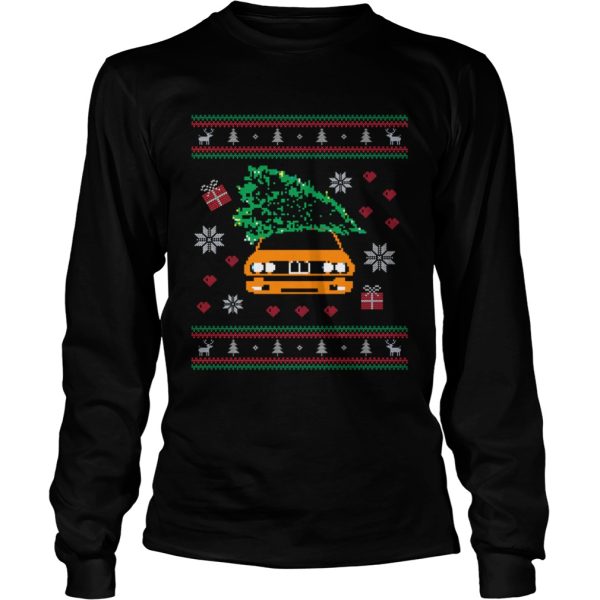 General Lee Car Christmas Tree Ugly Christmas shirt