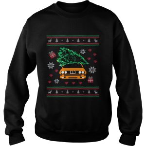 General Lee Car Christmas Tree Ugly Christmas shirt 3