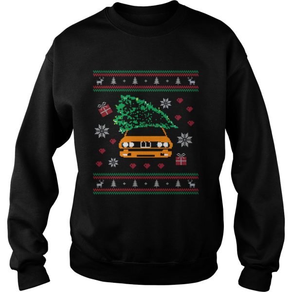 General Lee Car Christmas Tree Ugly Christmas shirt